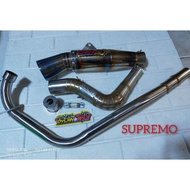 DAENG SAI4 GP WARRIOR OPEN PIPE W/ SILENCER HONDA SUPREMO