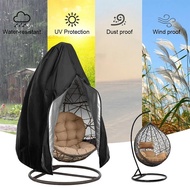 210D Oxford Waterproof Patio Hanging Egg Chair Cover Wicker Swing Egg Chair Cover Swing Hanging Chai