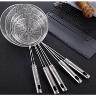 STAINLESS FRYING SCOOP / OIL DRAIN / STAINLESS PARABOLA SCOOP