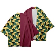 LITTLE LUXE Kids Ready Stock Teenager Demon Slayer Anime Outerwear Coat Demon Slayer Animation Costu