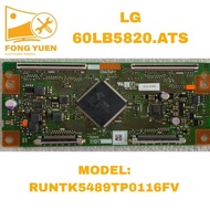 LG Tv Tcon Board 60LB5820.ATS/60LB5820.ATS