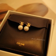 Celine  凱旋珍珠耳環 Triomphe Pearl Earrings