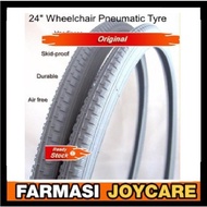 Esco / Mer's / Karma / Soma Wheelchair / Wheel Chair PU Solid Tubeless Tyre / Tayar Mati Kerusi Roda