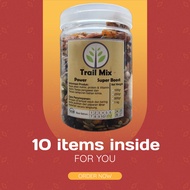 Trail Mix Complete Neo 500gram(1/2kg) (almondwalnutsunflowerpumkinmentechia eedgojiberrycranberrydar