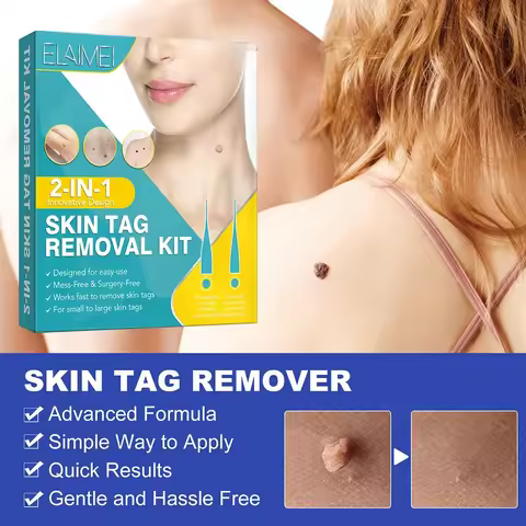 Double Sided Wart Treatment Face Skin Tag Removal Tool Acne Tag Remover Face Skin Tag Removal Patch