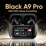 A9 Pro TWS Screen Wireless Bluetooth Headphones TWS in-Ear with Microphone Hifi Stereo Sports Waterp