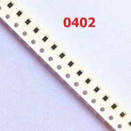 50Pcs 1% 0402 820R- 62K SMD resistor 1/16W