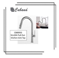 Cabana CB889SS SUS304 Pillar Mounted Pull Out Kitchen Cold Tap