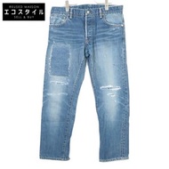 Visvim [Domestic Official] 0118105005029 10D14 SOCIAL SCULPTURE DAMAGED USD Processing Button Fly De