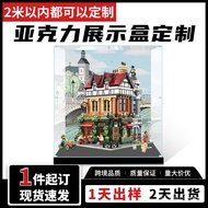 Display Box Display Box Street Corner Mystery Box Acrylic British Storage Box Building Block Transpa