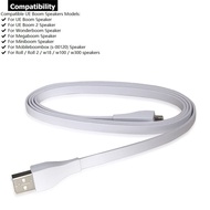 USB Charging Cable Charger Adapter For Logitech Ultimate Ears UE Boom 2 Wonderboom Megaboom Miniboom