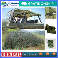 COD Tenda Jaring Kamuflase Camping Militer Camouflage Net 2x3 m - / tenda jaring berburu kamuflase m