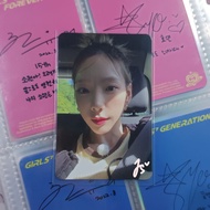 SNSD Girls' Generation Taeyeon Forever 1/ Photocarddeluxe