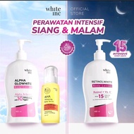 [ BUNDLING 3 ] WHITE INC AHA BODY SERUM + Alpha Glowhite Body Lotion + Retinol Body White Lotion