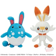 Pokémon Azumarill (Marilli) / Scorbunny (Hibanny) Plush - Pokemon Mofugutto Plush - Banpresto Crane 