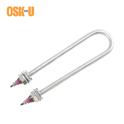 304SUS Heating Element for Kitchenware M18 Thread U type Heating Pipe 220V/380V U Shape Heater Eleme