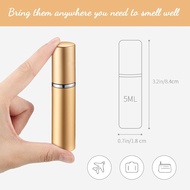 35 Pieces Refillable Perfume Atomizer Mini Refillable Spray Bottle Portable Perfume Bottle with 35 P