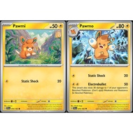 Pokemon TCG: Paldea Evolved - Pawmi / Pawmo / Pawmot