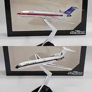 1/250 Boeing B727 Passenger Aircraft Model National Aircraft Mexico Simulation Alloy Aircraft Model 