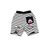 Foreign Trade Children's Clothing Orders Exported to Japan Stripe Middle Pants Summer Boys' Cotton Shark Shorts Baby All-Match Cropped Pants