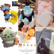 原價$30歐羅 迪士尼全新Winnie the Pooh Disney Blissful Buddies Fidget 小熊維尼/史迪仔/瑪麗貓公仔（手腳特別處理 可以拉拉 方便比小朋友&寵物玩耍）特