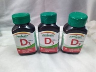 Jamieson vitamin 維他命 D3 Supplement 缺乏症 骨質疏鬆 1000IU 100 Tablets (HSH-F01-006)