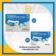ProMaster Laminating Film 100 micron / Laminate Film / Plastik Laminate / Plastic laminate A4 / A3- 