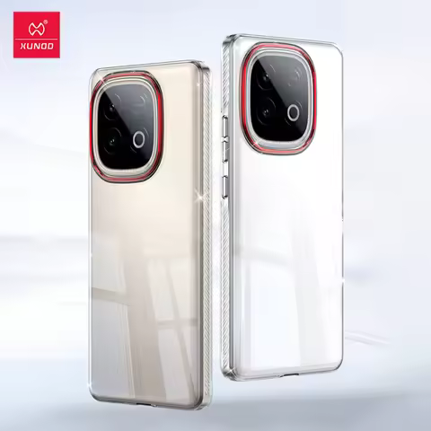 Xundd Crystal Clear Case for VIVO IQOO Neo 10 Z10 Turbo Case Ultra-Thin Anti-Yellowing PC Phone Cove