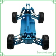[BaositybfMY] 1/12 Scale RC Chassis Frame Upgraded Engineered Metal RC Car Chassis Purple
