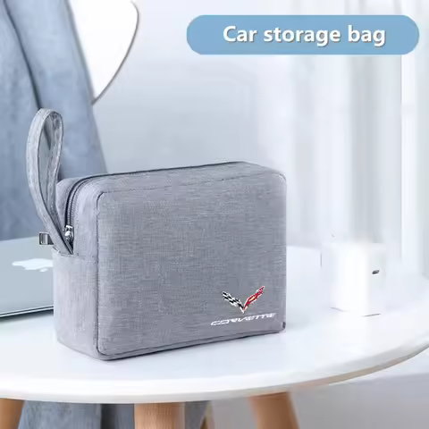 Car Storage Bag Documents Case Credit Card Holder for Corvette C1 C2 C3 C4 C5 C5 C6 C7 C6-R C8