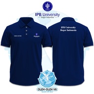 Souvenirs Yes Wangki Collar T-Shirt Wangki Work T-ShirtPOLO - Bogor Agricultural Institute IPB Unive