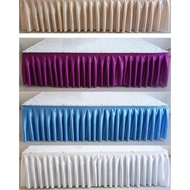 / TABLE DECORATION/ TABLE SKIRT Ruffled Table 95CM HEIGHT X 500CM LENGTH
