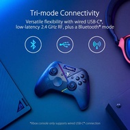 ROG GD300X Raikiri Pro PC Controller features an OLED display, four rear buttons, selectable trigger