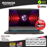 MSI Thin 15 Gaming Laptop (B13UC‑3414MY) Intel Core i5‑13420H | NVIDIA GeForce RTX 3050 | Cosmos Gra