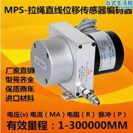 MPS/WPS拉繩位移感測器拉線式絕對編碼器測距離防水電位計感測器
