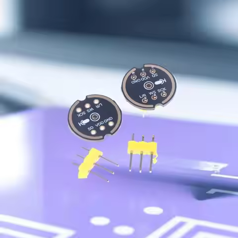 1 Set High Precision Low Power Ultra MS3625 INMP441 I2S Digital Microphone Module Sound Collect Boar