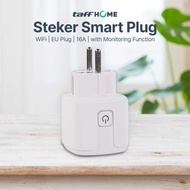 Steker Smart Plug WiFi EU Plug 16A with Monitoring Function