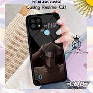 Case Realme C21hp Realme C21 ANIMEEREN Motif Latest Cute Character Cute Anime Anime Character Softca