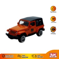 LOOSE Majorette Jeep Wrangler Rubicon Orange