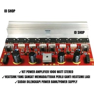 KIT POWER AMPLIFIER 1000 WATT STEREO PRODUK BELL BGR Suara yang D