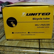 Bmx inner tube 20 x 1.75-2.125 united