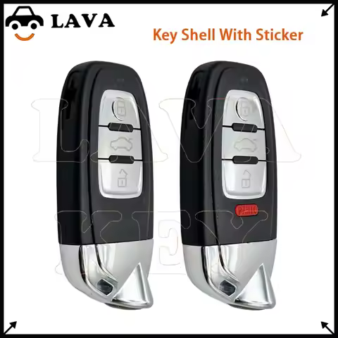 LAVA Key Shell 8T0 959 754C/754J/754G 3/4Buttons Modified As Lamborghini For Audi A4 A5 A6 A7 S4 200