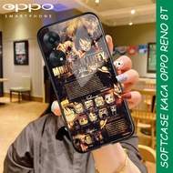 Softcase Glossy Glass OPPO RENO 8T [SK-198] - case oppo reno 8t 4g - softcase reno 8t - casing oppo 