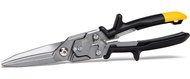 ToughBuilt - Straight Long Cut Aviation Snips Cut Pliers - One Handed Lock Operation - (TB-H4-60-SL)