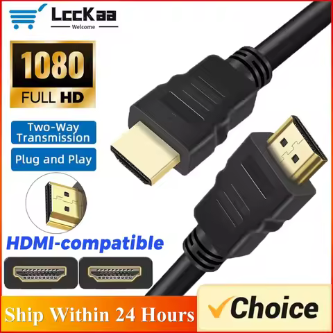 1M HDMI-Compatible Cable 1080P 1080P 3D Cable for HDTV Splitter Switcher HDMI-Compatible To HDMI-Com