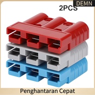 [DEMN]2X For Anderson Style 3 Pin 50A Plug DC-DC Charger Solar Power Connector Plug