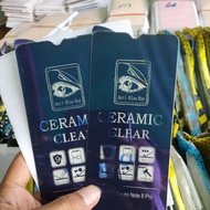 Tempered/ temper blue ceramic type redmi note 8/ note 8 pro/ note 9/ note 9 pro/ redmi 9/ redmi note