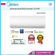 Midea 2.5HP Xtreme Save R32 Inverter Air Conditioner | (MSXS-25CRDN8)