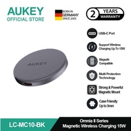 AUKEY Magnetic Wireless Charging 15W LC-MC10 Wireless Charger Aukey 15w