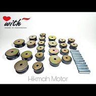 ONE SET RUBBER BODY HOLDER SASIS CASIS MOUNTING TOYOTA LANDCRUISER HARDTOP 2F FJ40 BJ40 SERIES